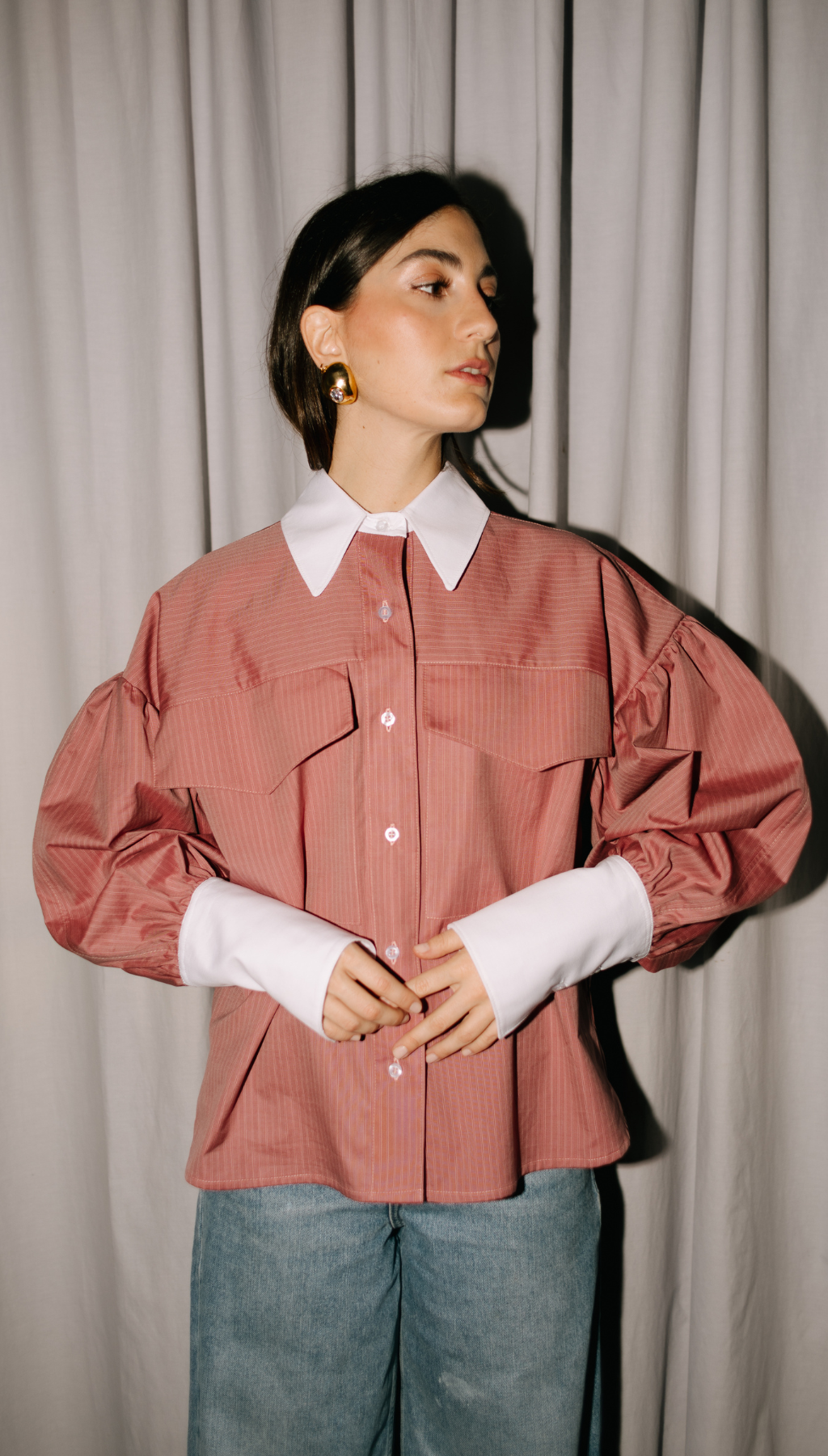 CAMISA AZUCENA ROJA