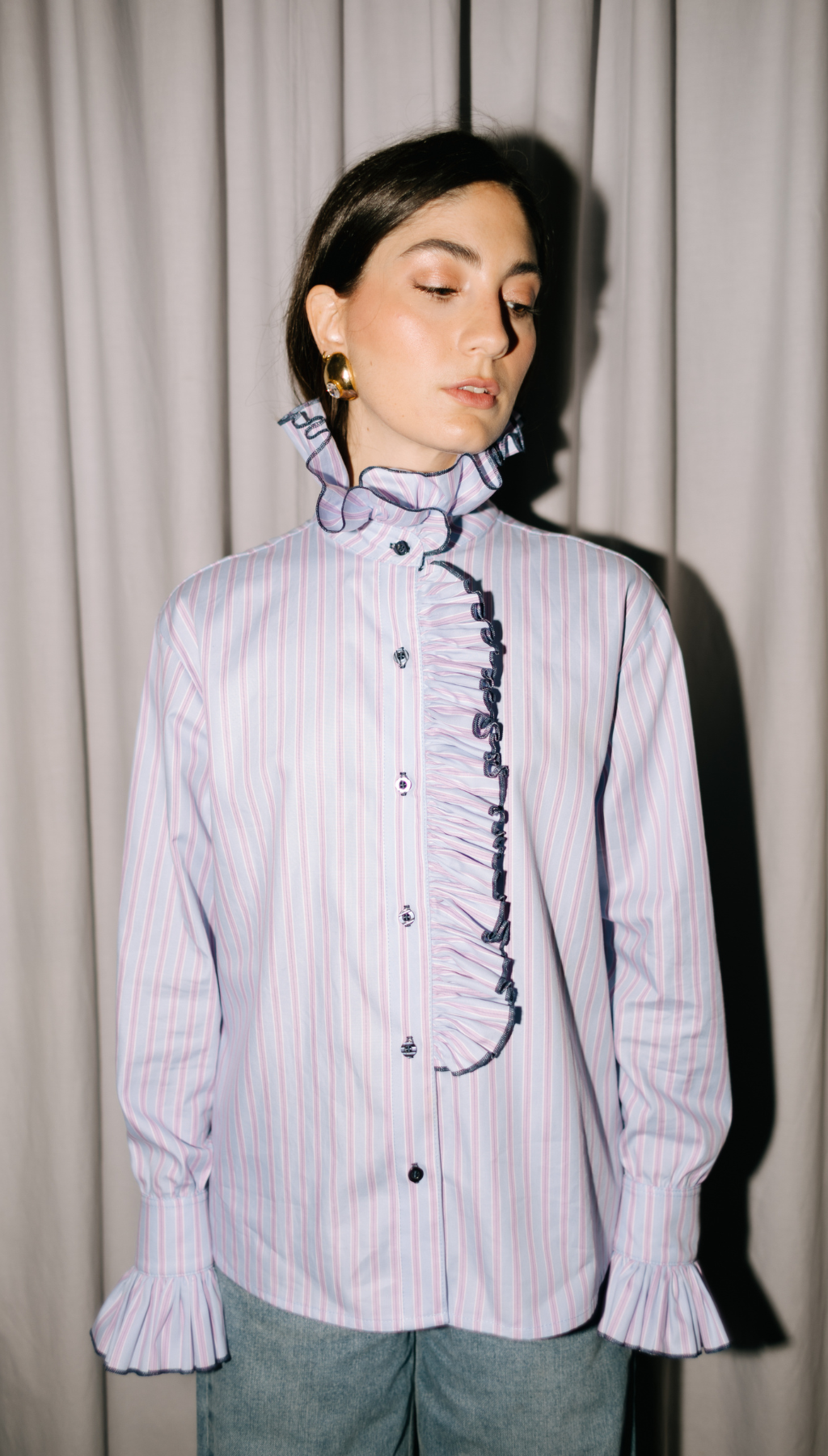 CAMISA HORTENSIA AZUL
