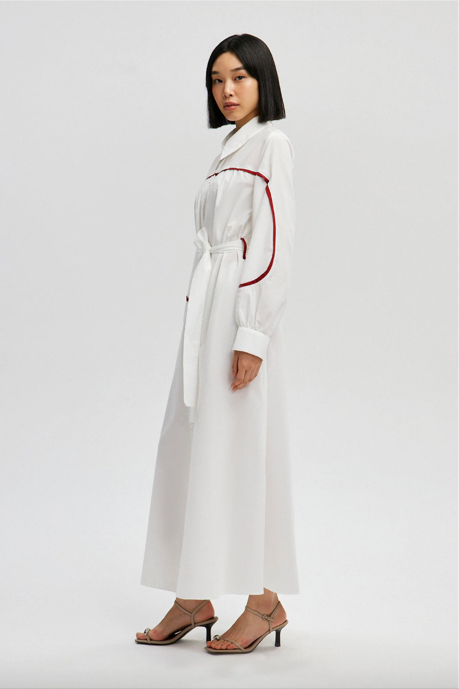 VESTIDO CAMISA DETALLE VIVOS