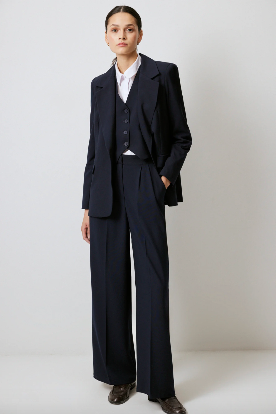 TRAJE TRIPLE CHALECO CHAQUETA PANTALÓN
