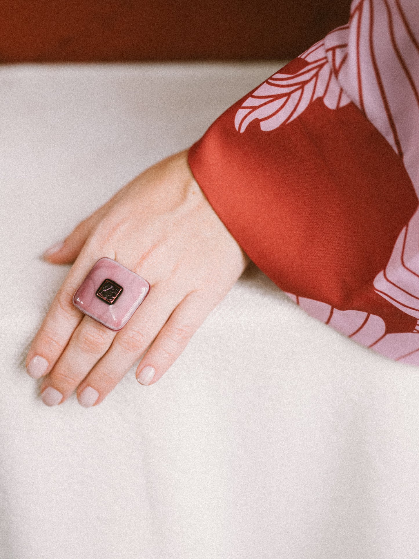ANILLO "EL DESPERTAR" ROSA