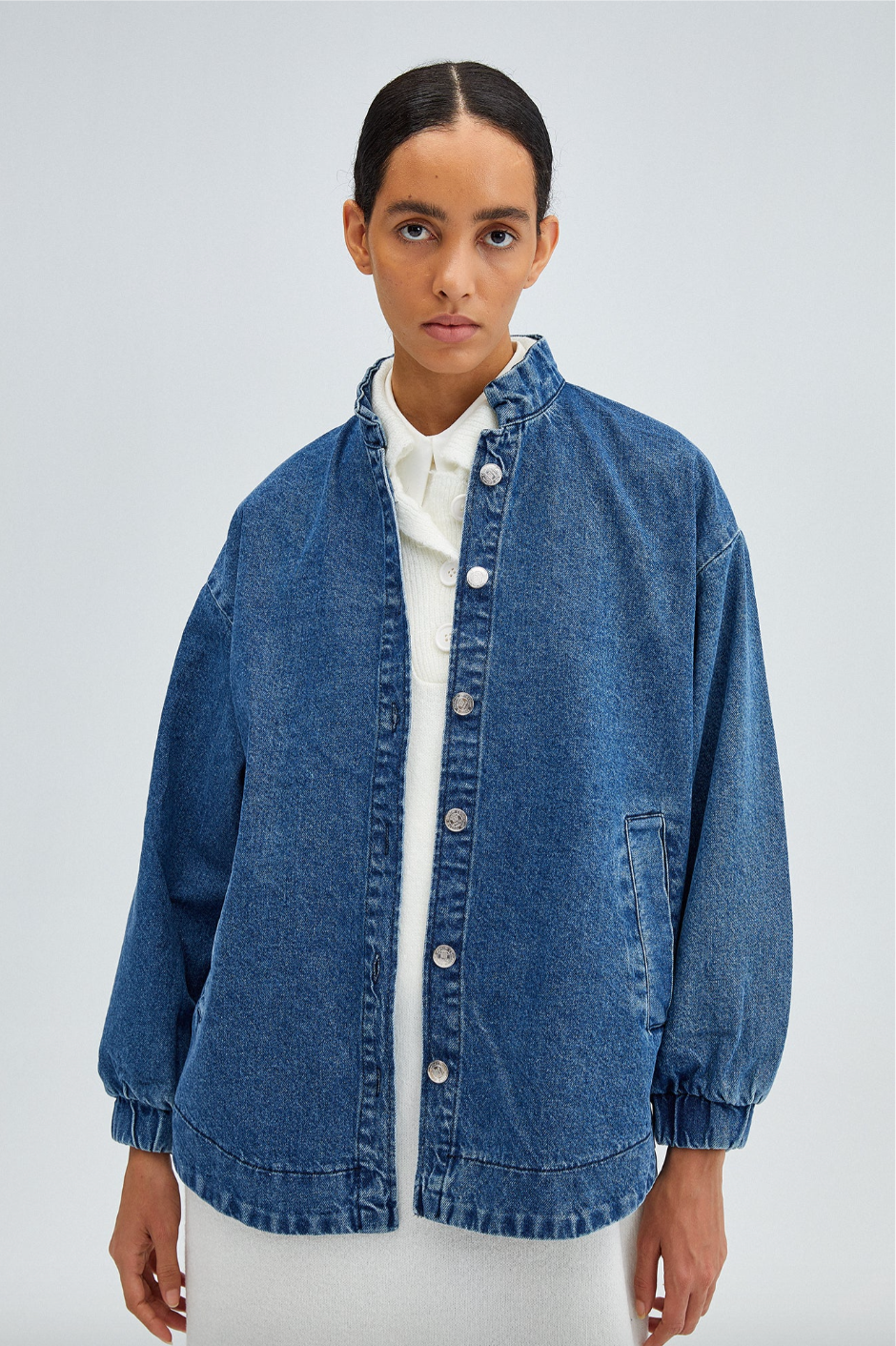 CHAQUETA BOMBER VAQUERA OVERSIZE