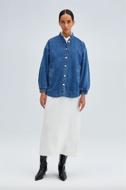 CHAQUETA BOMBER VAQUERA OVERSIZE
