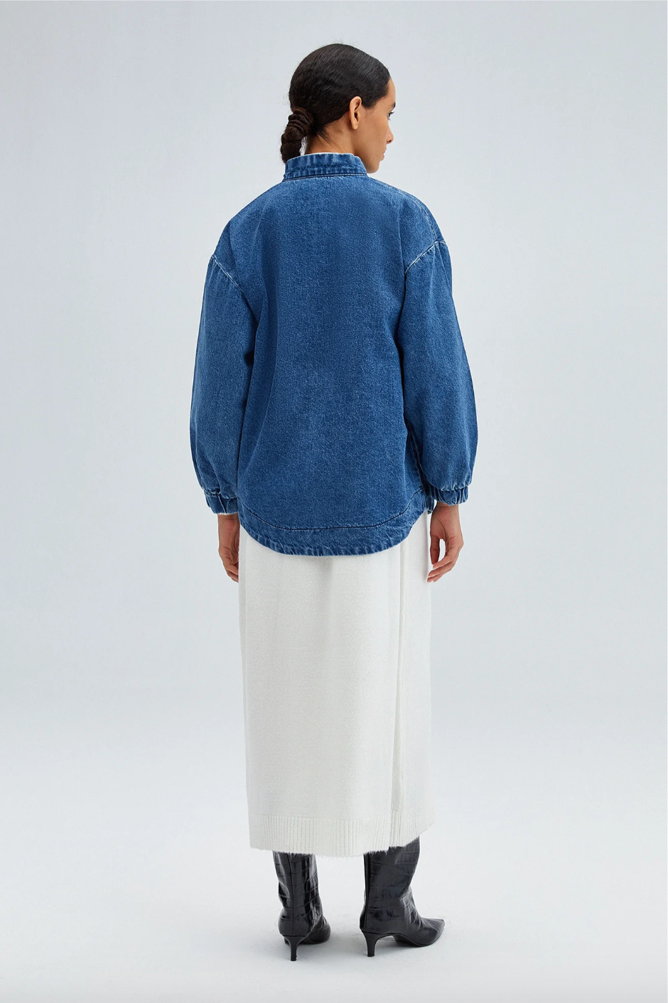 CHAQUETA BOMBER VAQUERA OVERSIZE