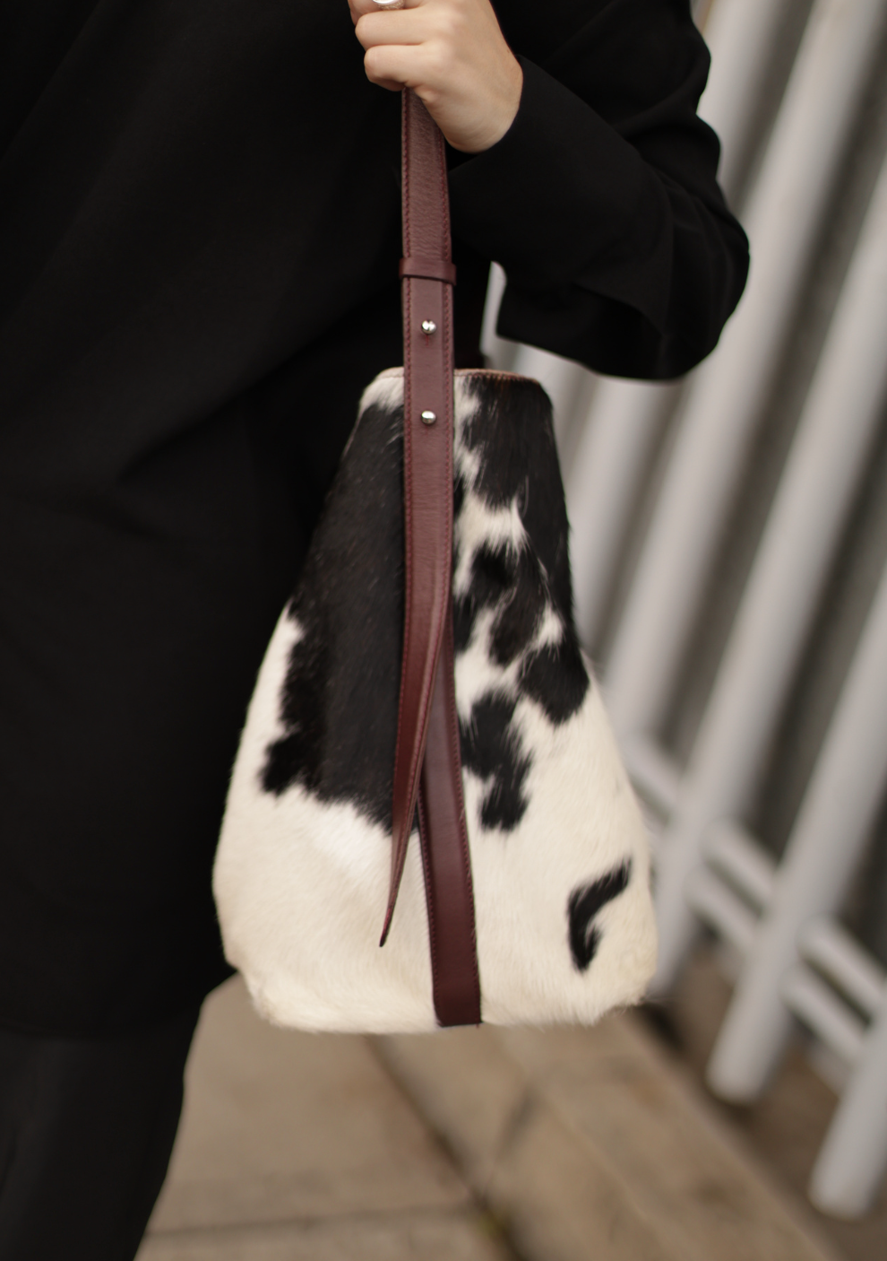 BOLSO DOÑA LOLA STRAP VINO