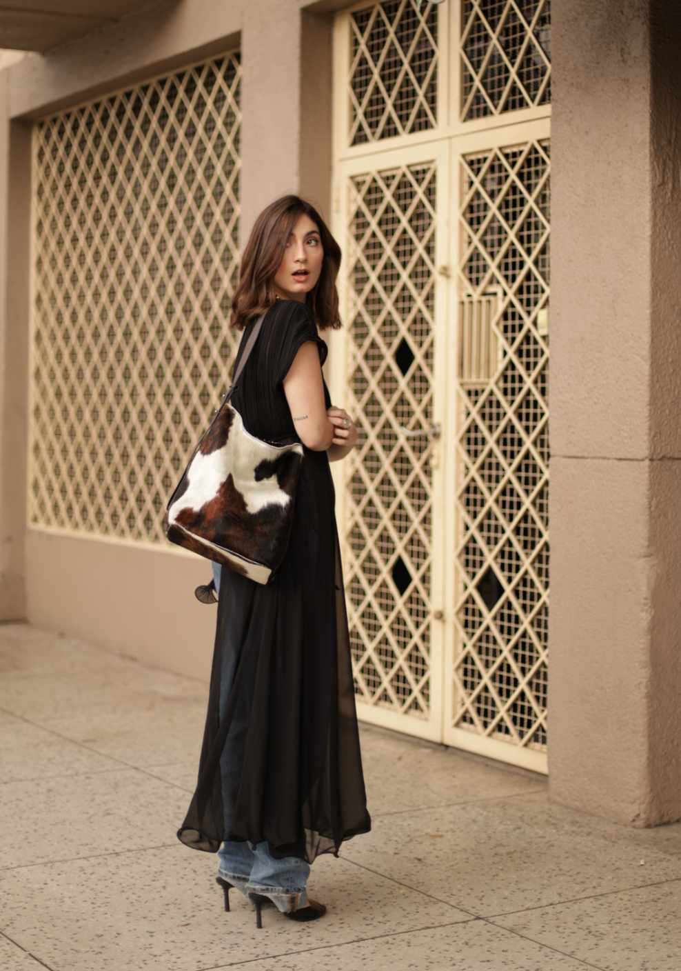 BOLSO DOÑA LOLA STRAP MARRÓN
