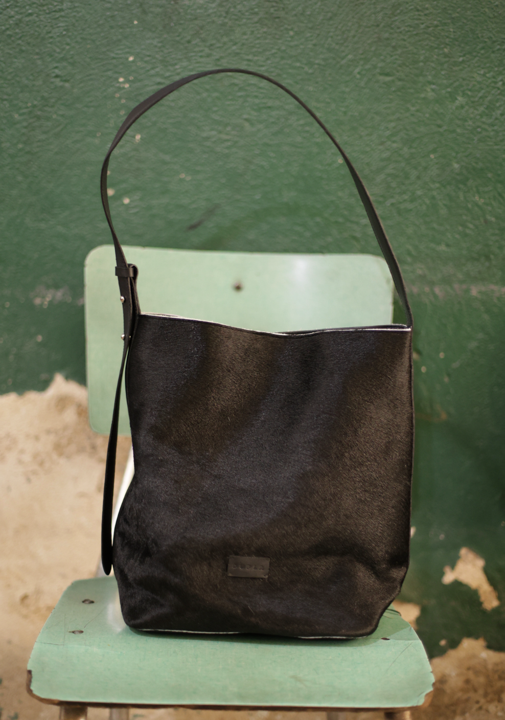 BOLSO DOÑA LOLA TOTAL BLACK