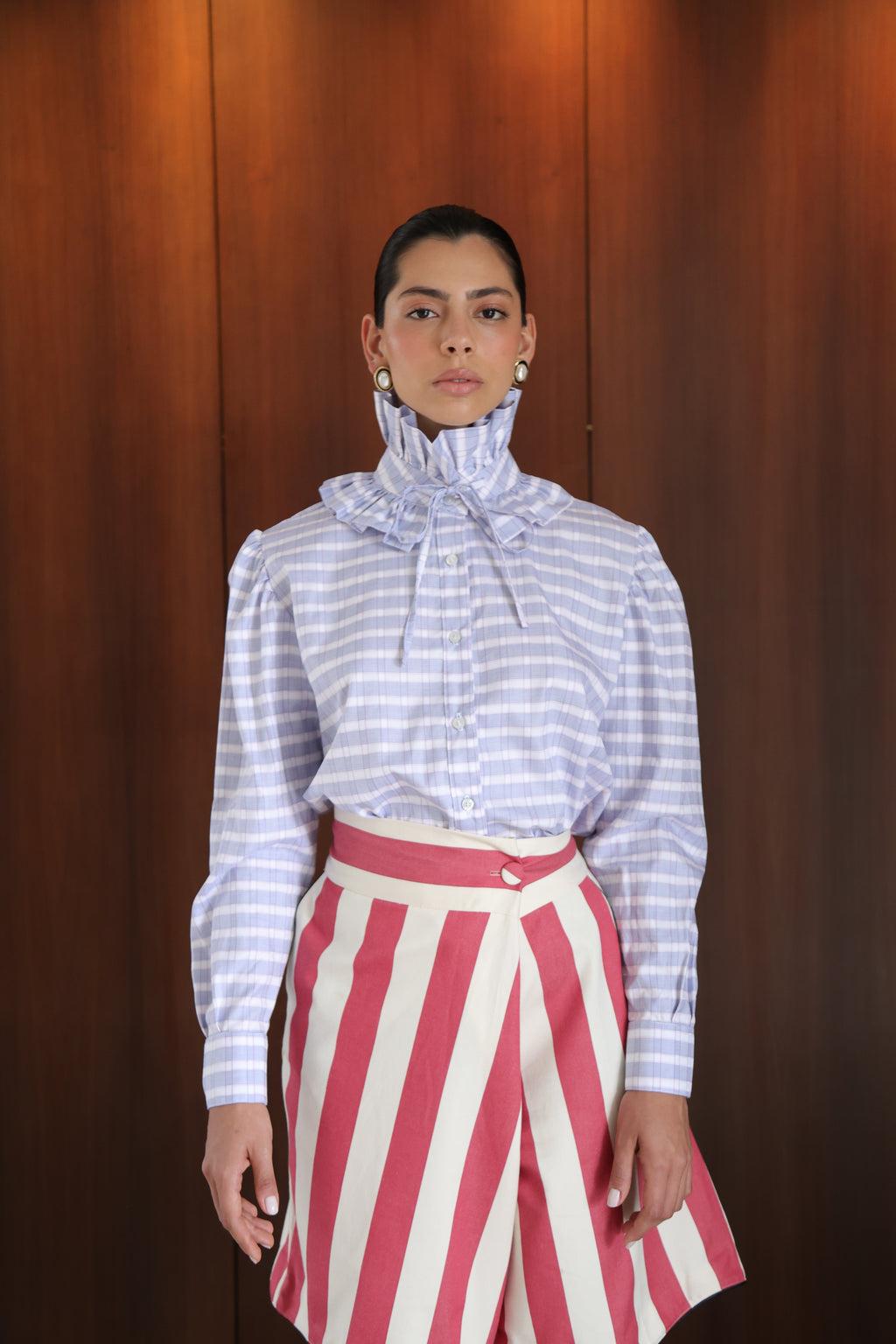 CAMISA RENATA CUADROS