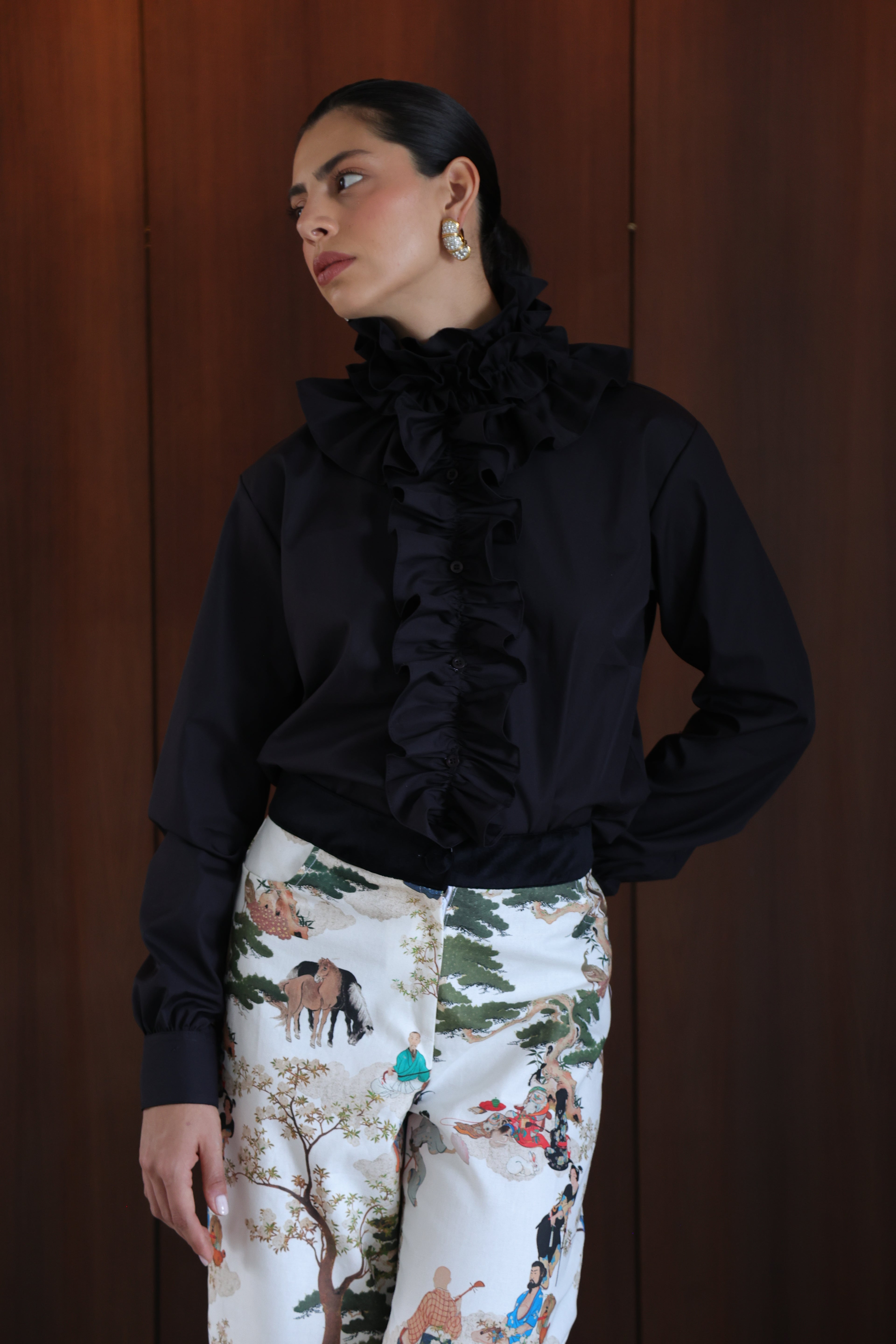 CAMISA EVA NEGRA