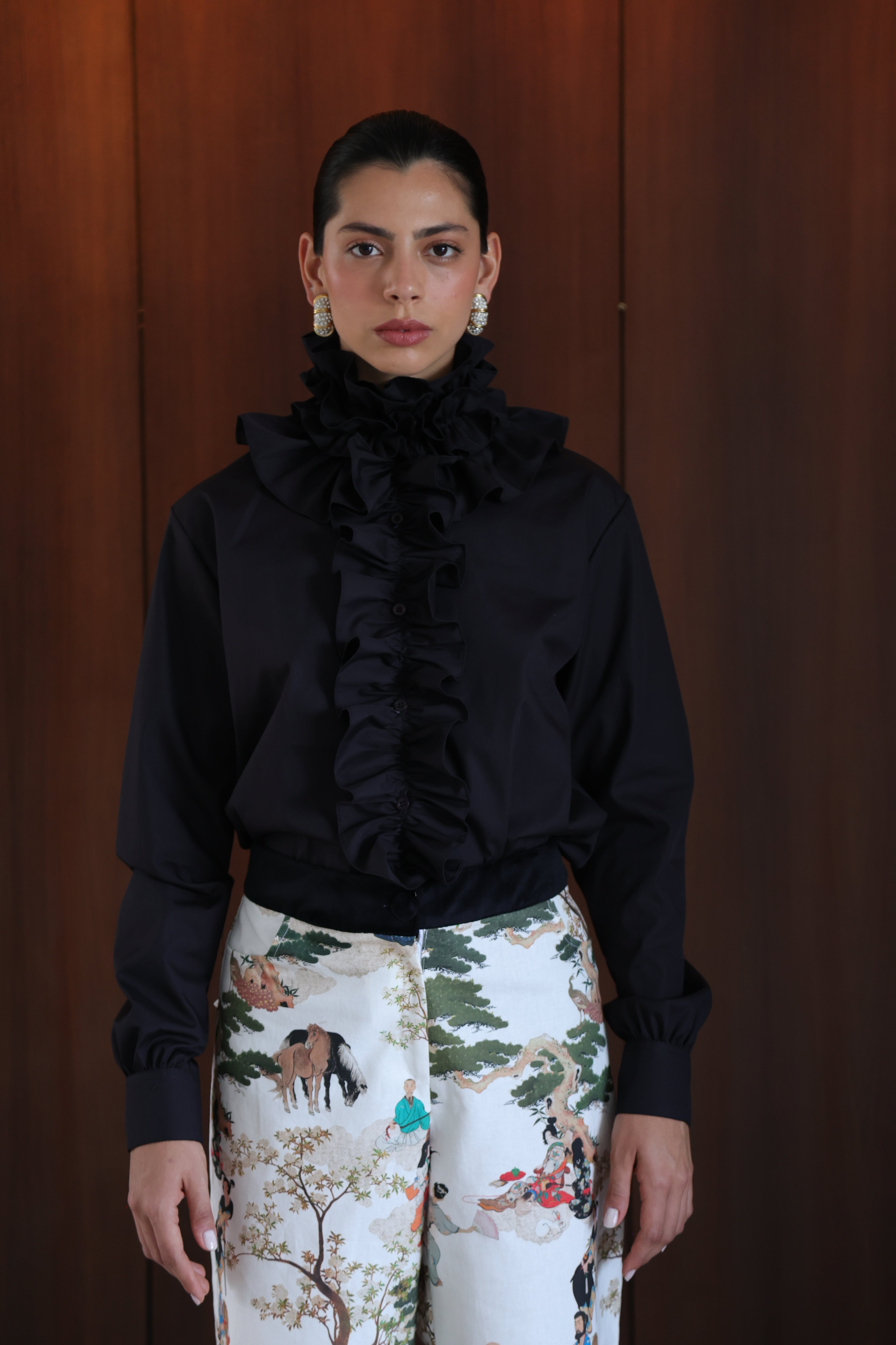 CAMISA EVA NEGRA