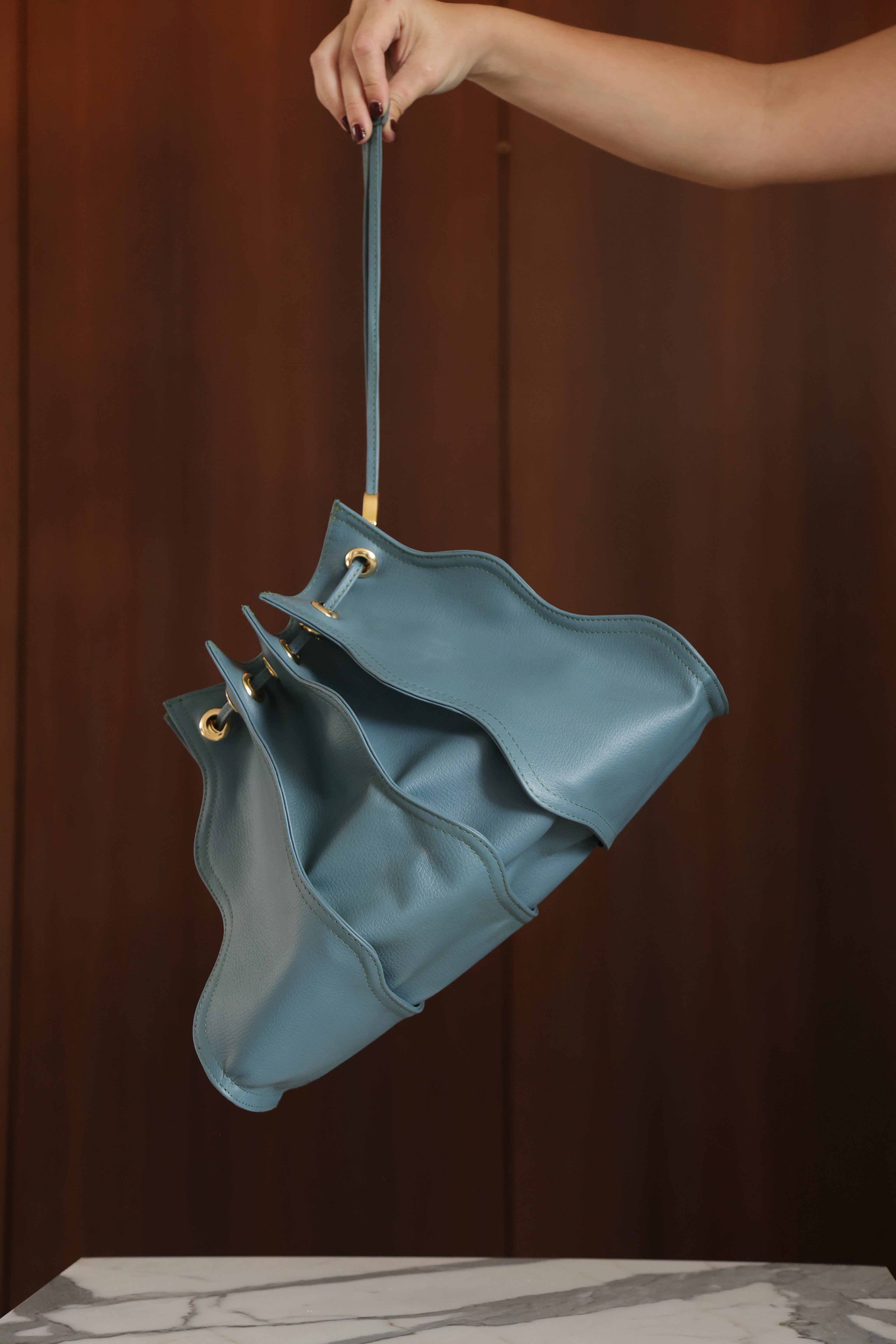 BOLSO PÍA AZUL