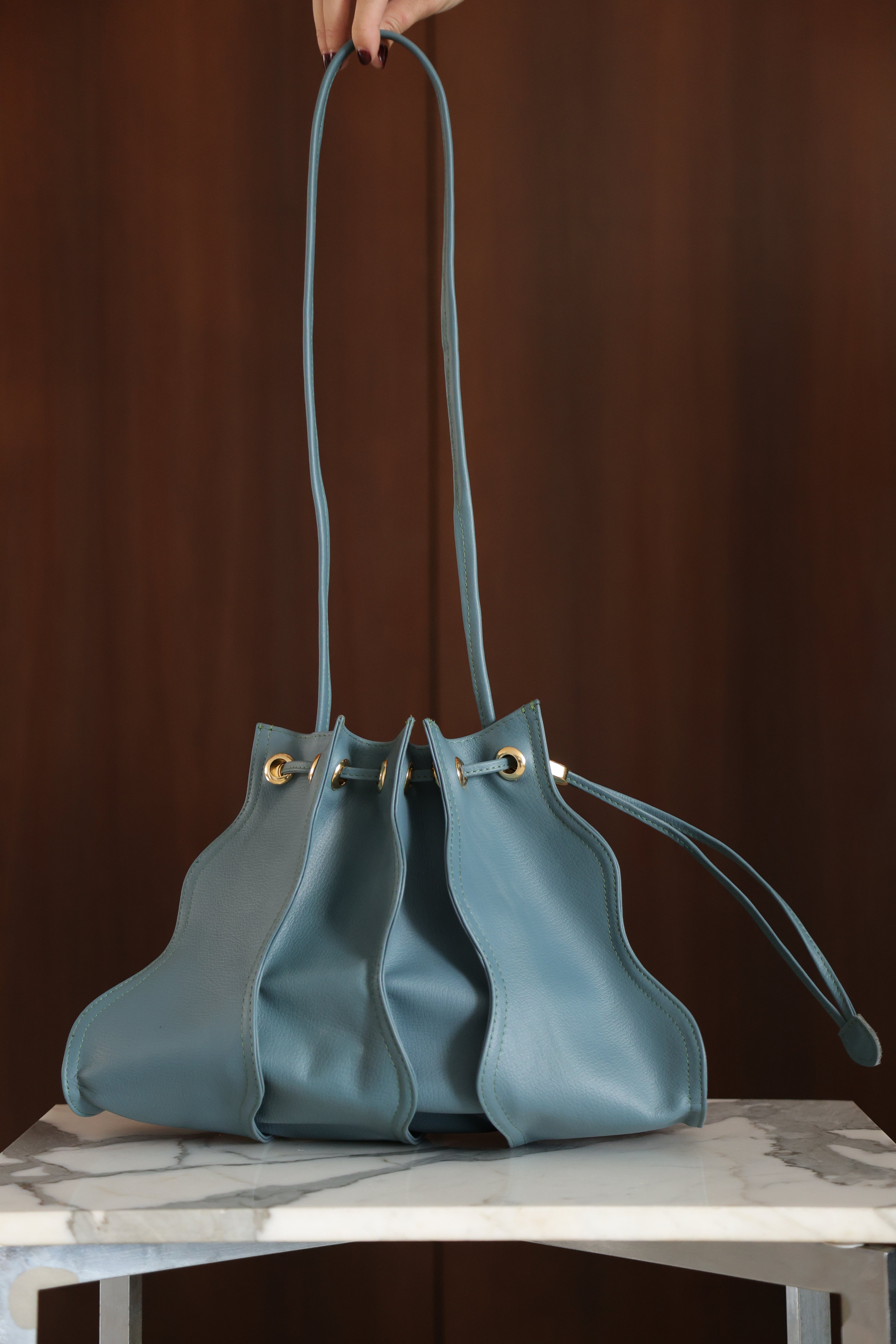 BOLSO PÍA AZUL