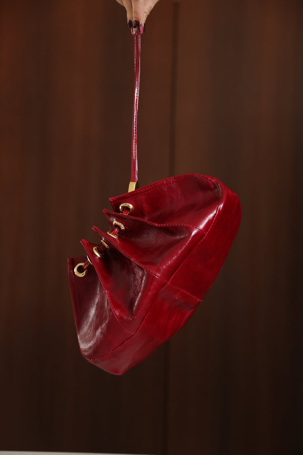 BOLSO MINI PÍA ROJA