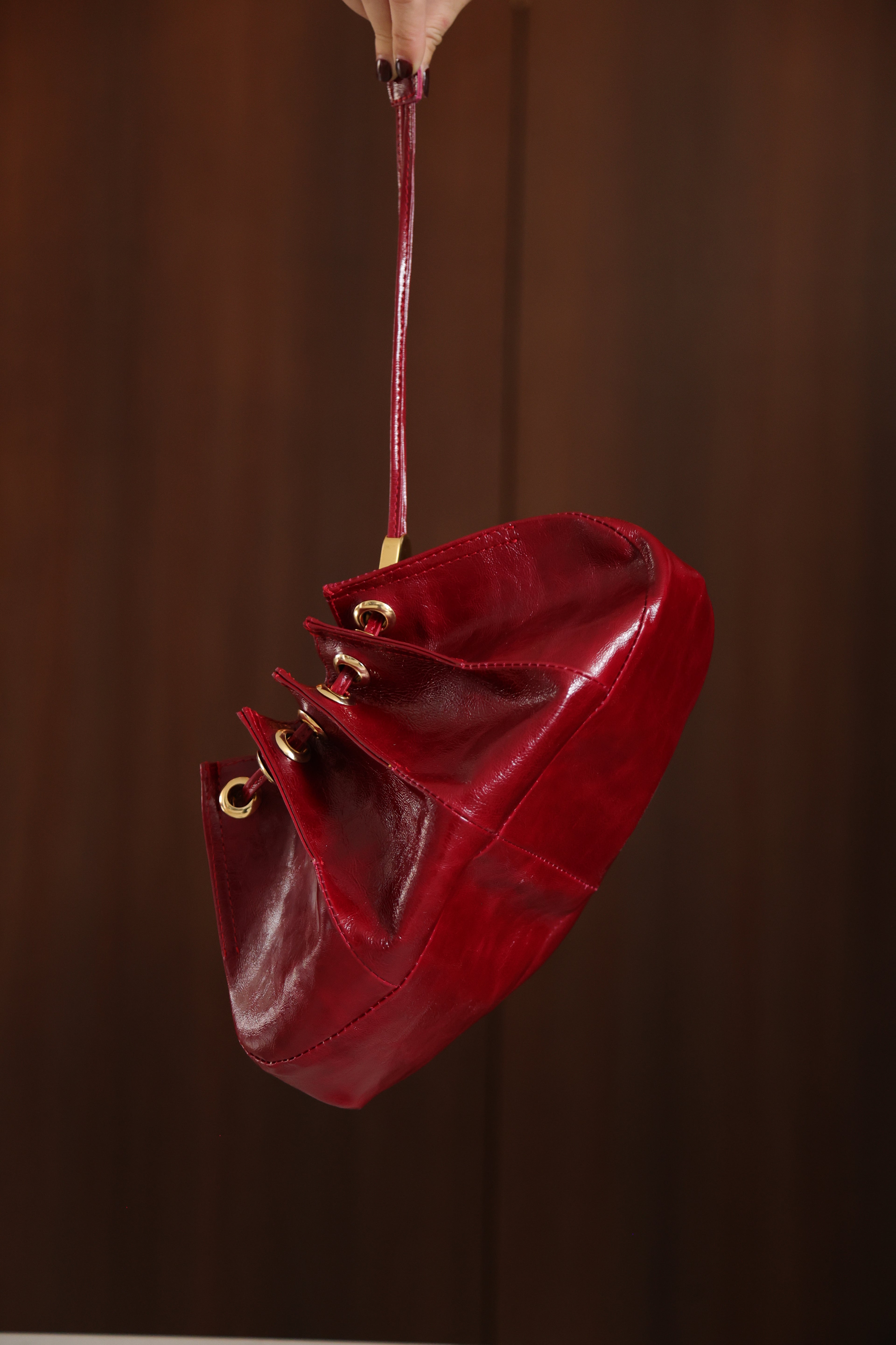 BOLSO MINI PÍA ROJA