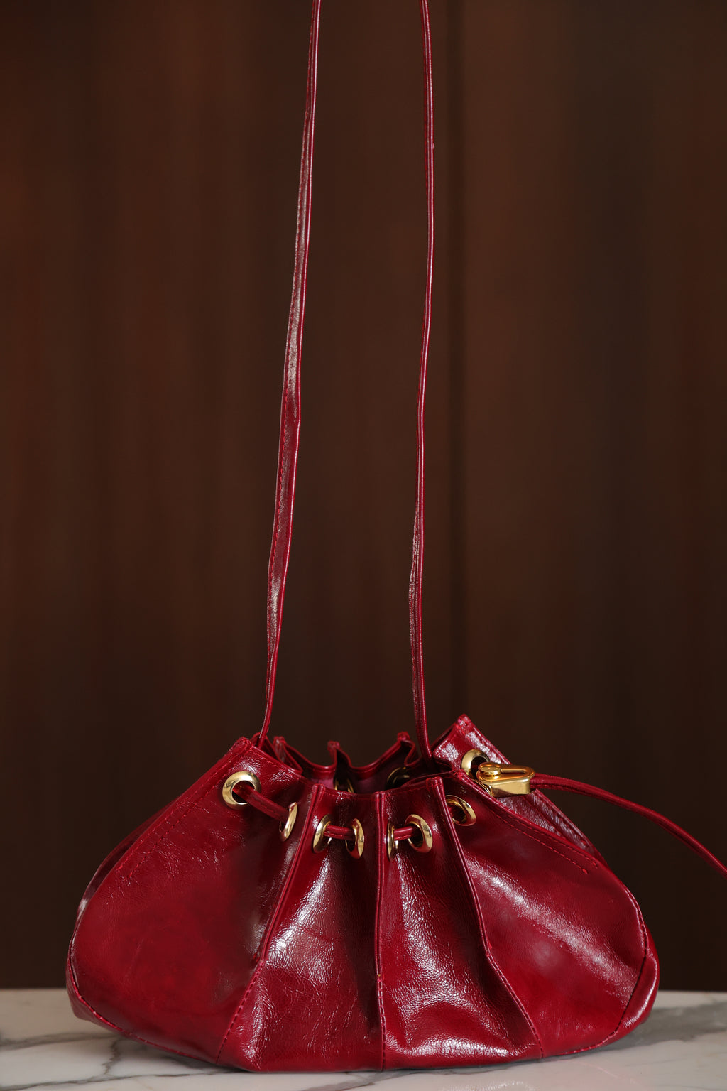 BOLSO MINI PÍA ROJA