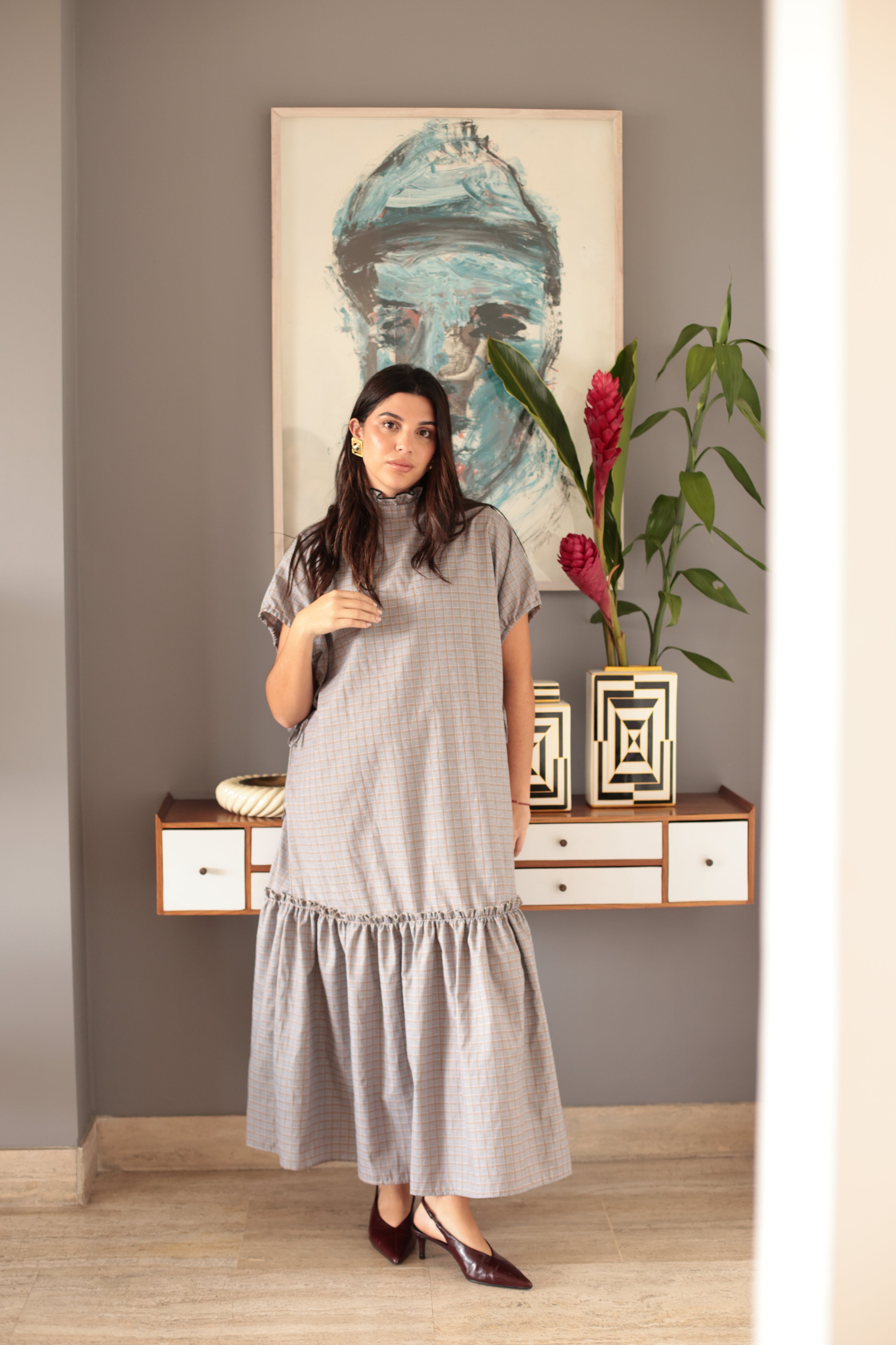 NINA VESTIDO RIB NEGRO