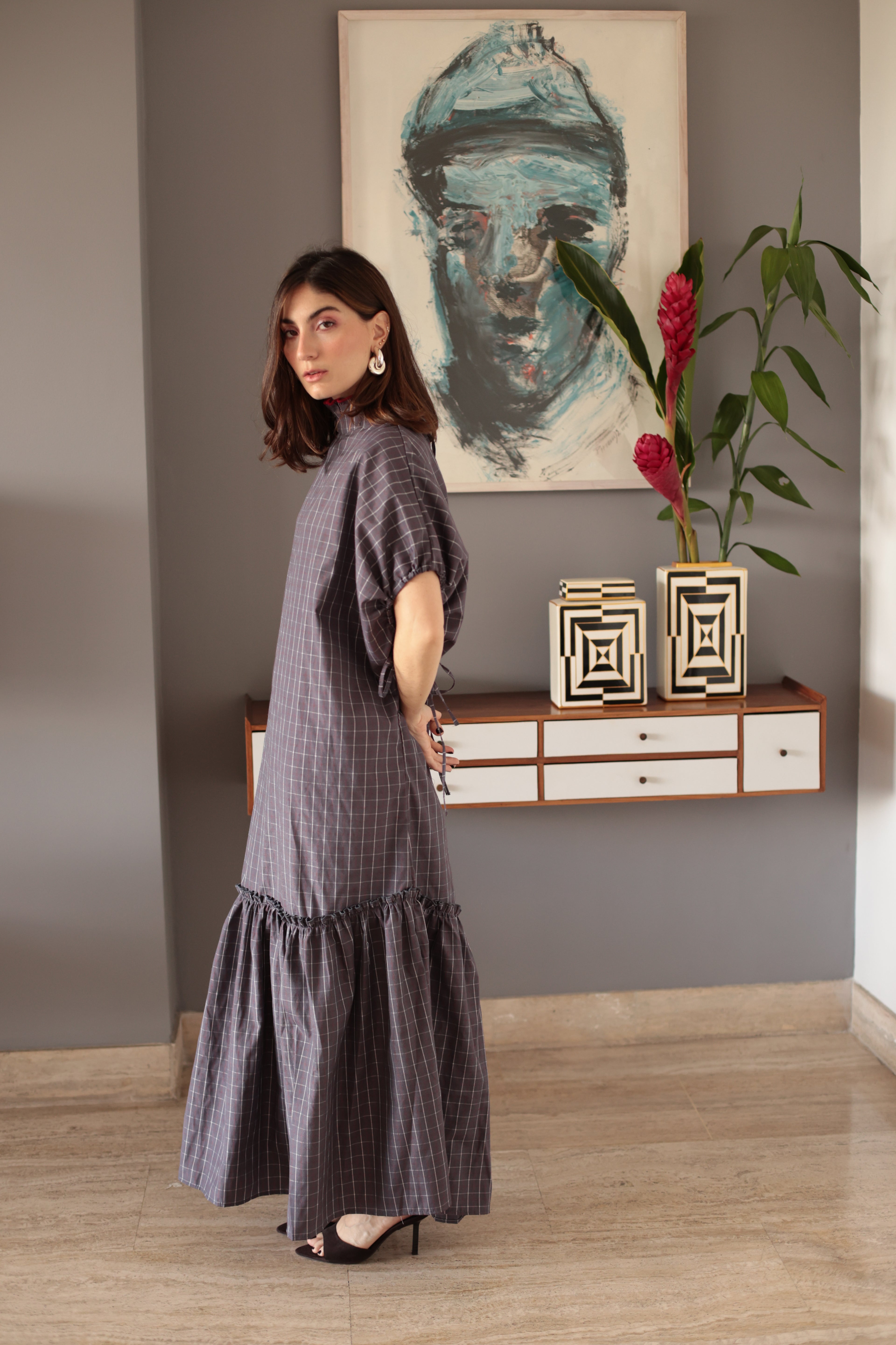 NINA VESTIDO RIB ROJO