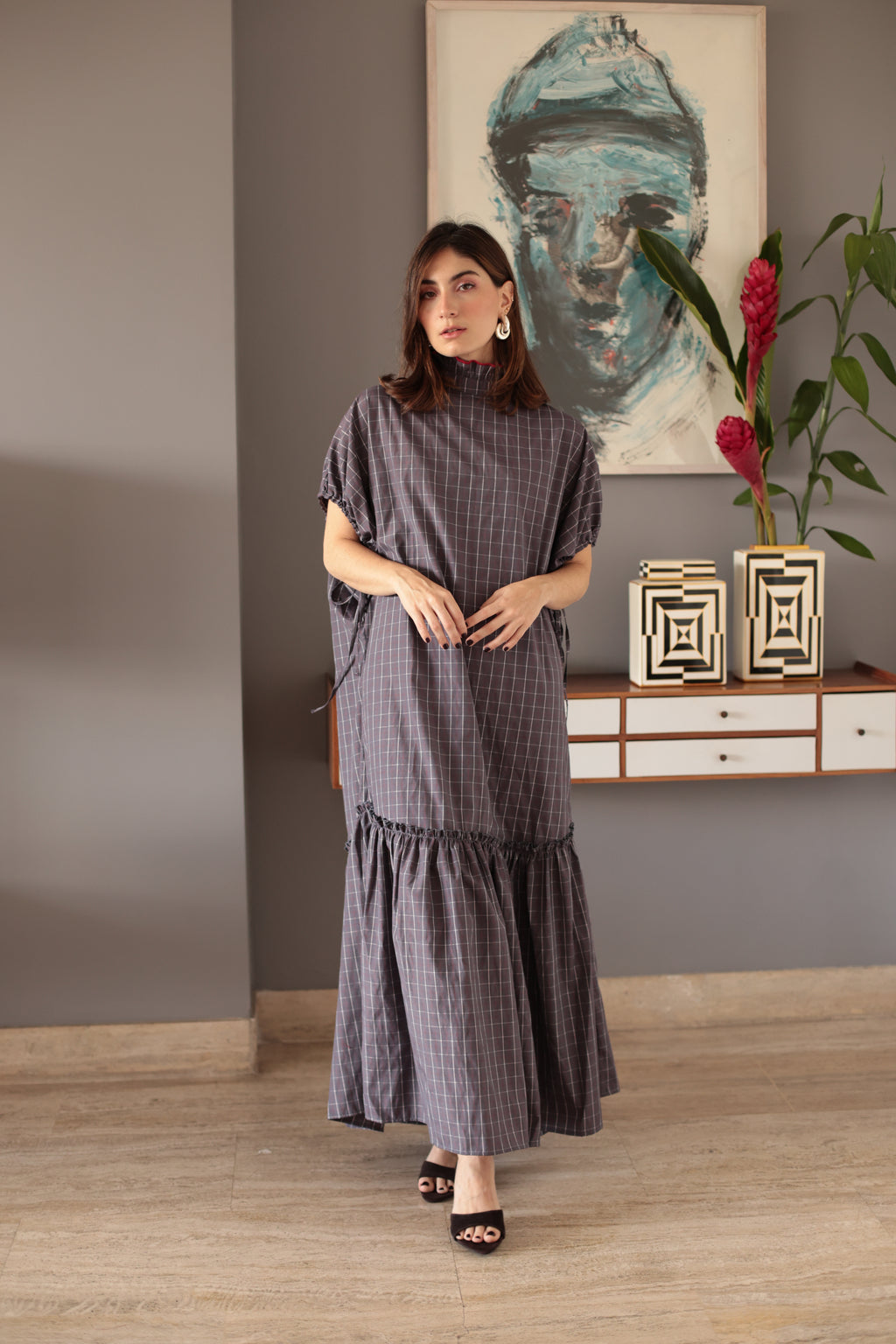 NINA VESTIDO RIB ROJO