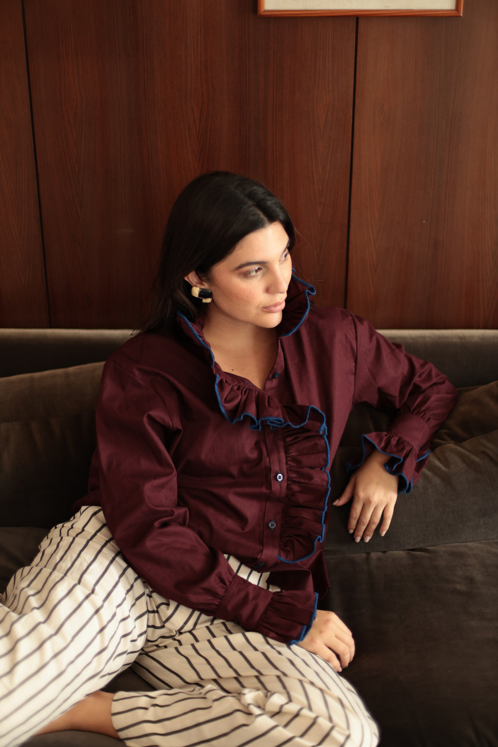 HORTENSIA CLÁSICA VINOTINTO Y AZUL