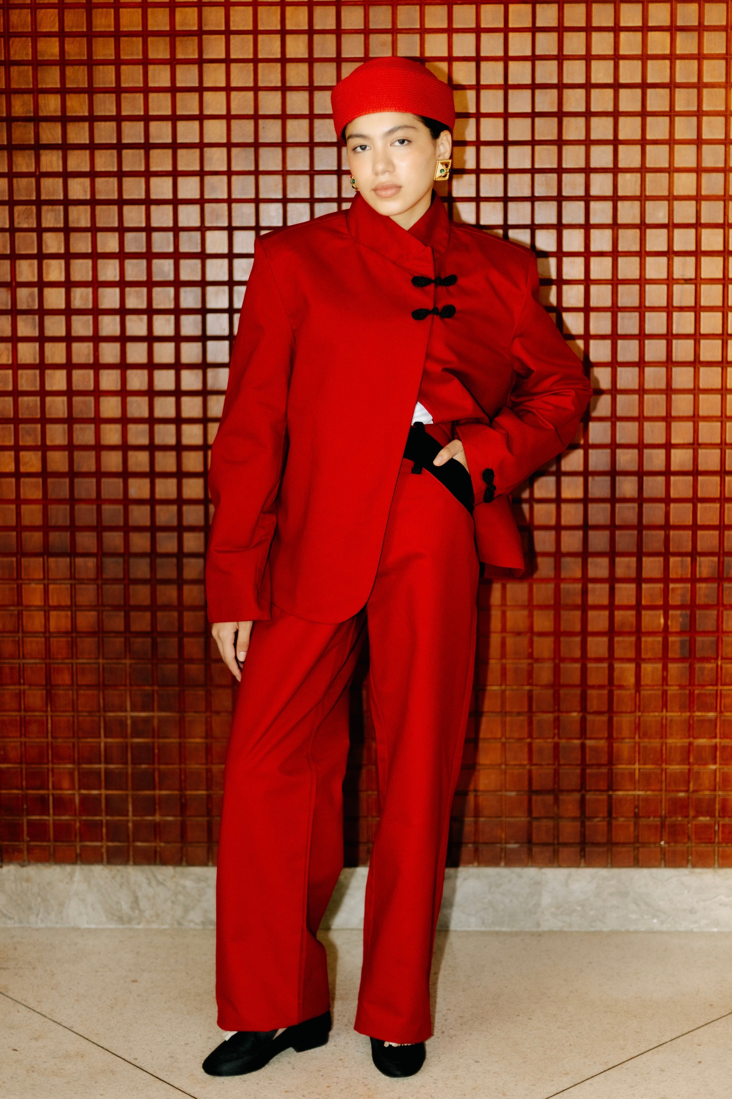 BLAZER ELENA ROJO