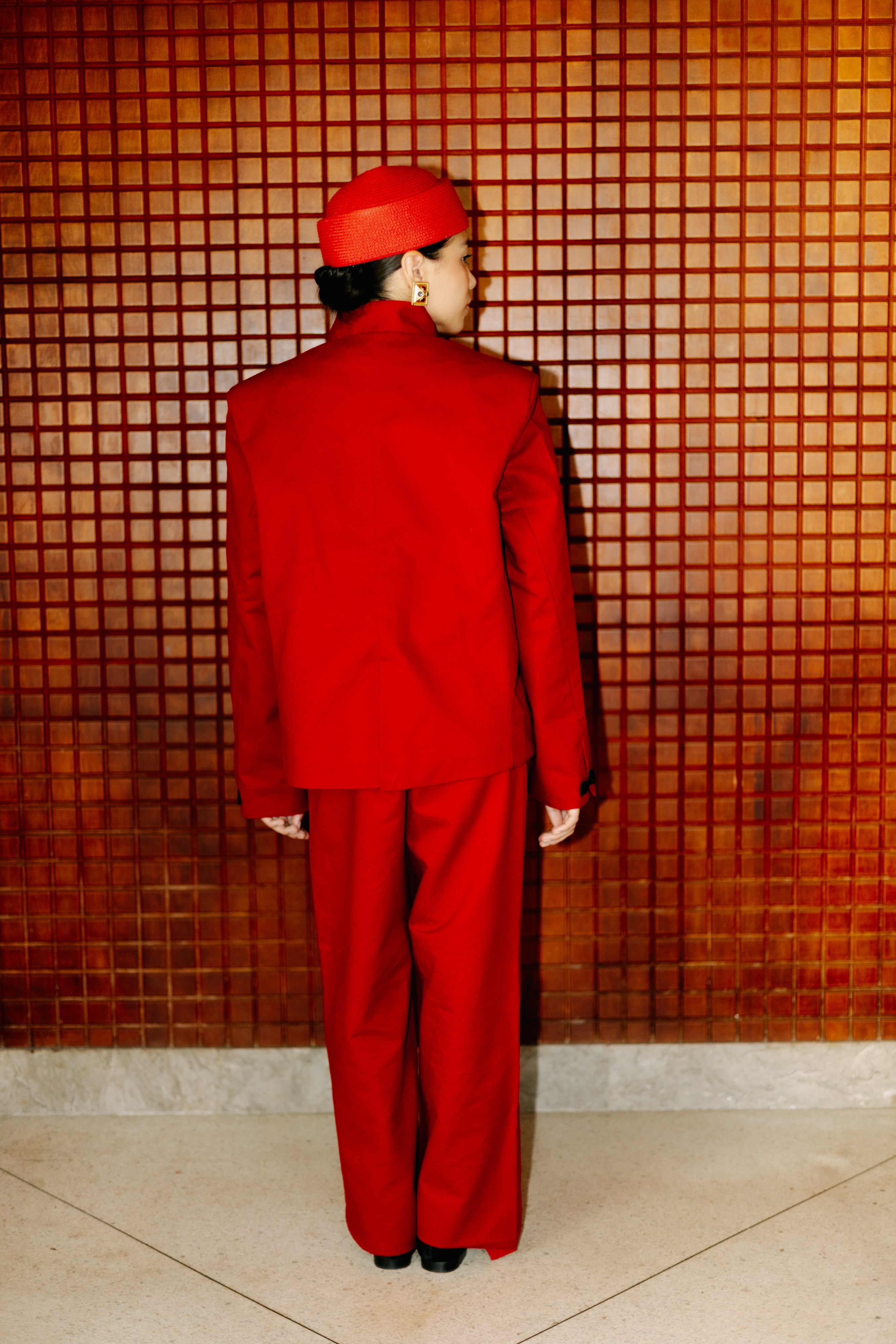 BLAZER ELENA ROJO