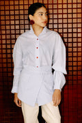 CAMISA MARINA RAYAS AZUL
