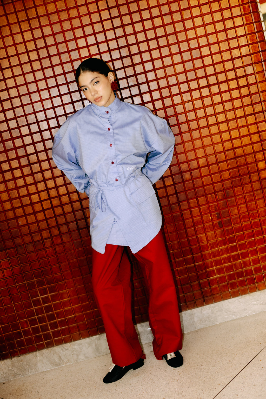 CAMISA MARINA AZUL