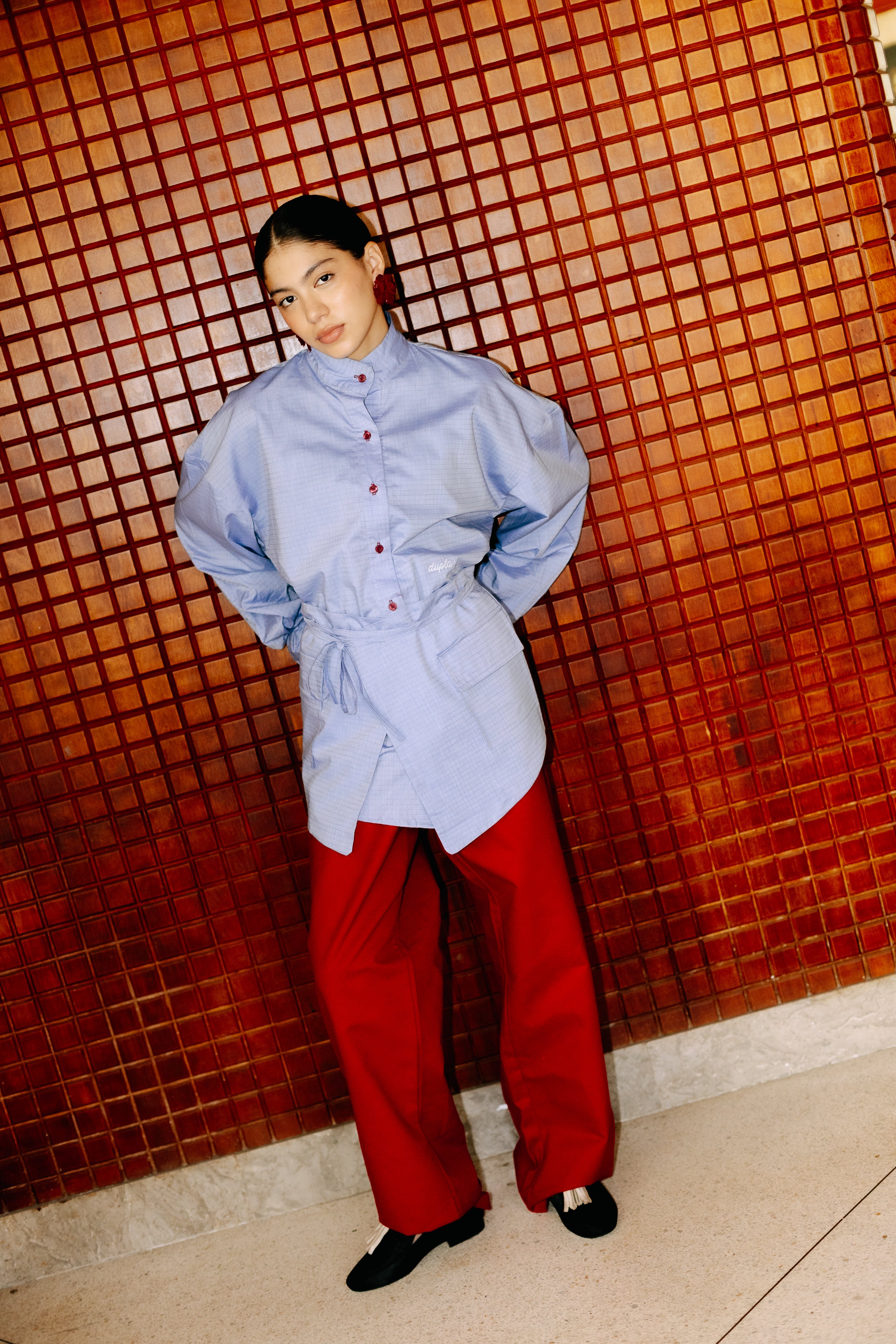 CAMISA MARINA AZUL