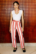 PANTALÓN SERAFINA RAYAS RUBÍ
