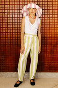 PANTALÓN SERAFINA RAYAS PISTACHO