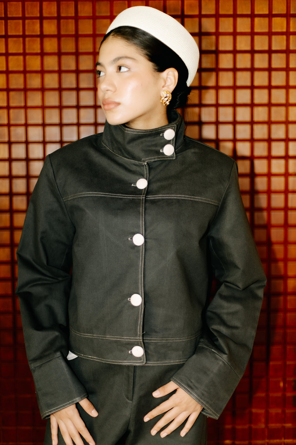 SOBRECAMISA ELENA PLOMO