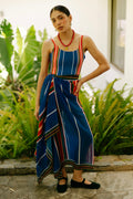 PAREO LIENZO AZUL