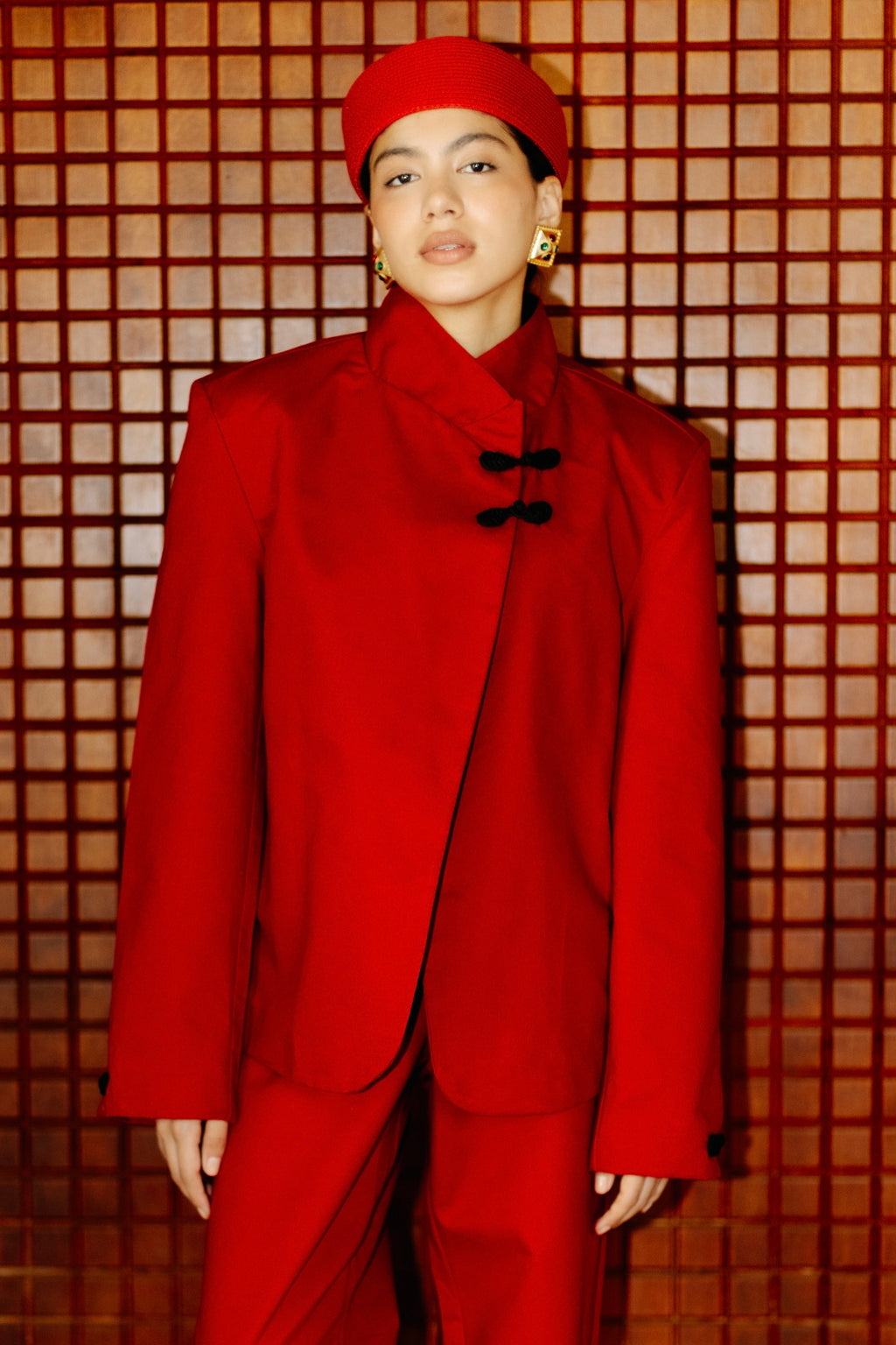 BLAZER ELENA ROJO