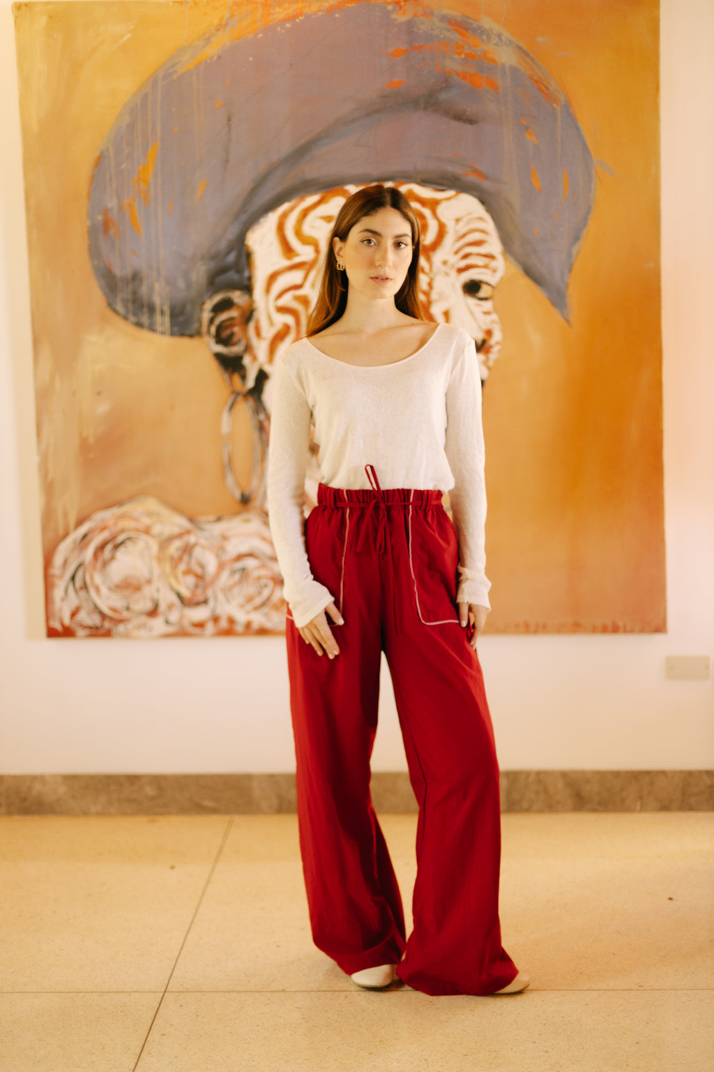 Pantalón Marisol Rojo