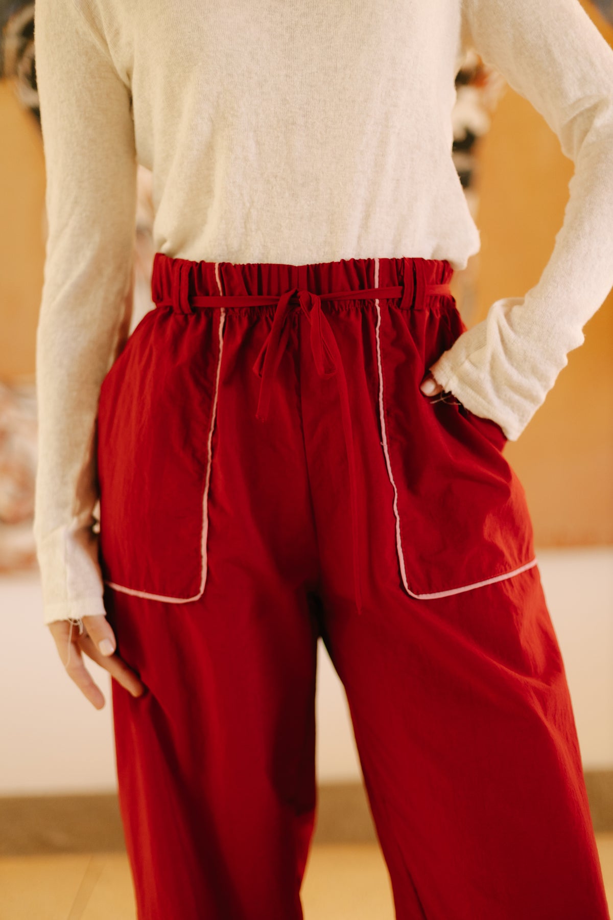 Pantalón Marisol Rojo