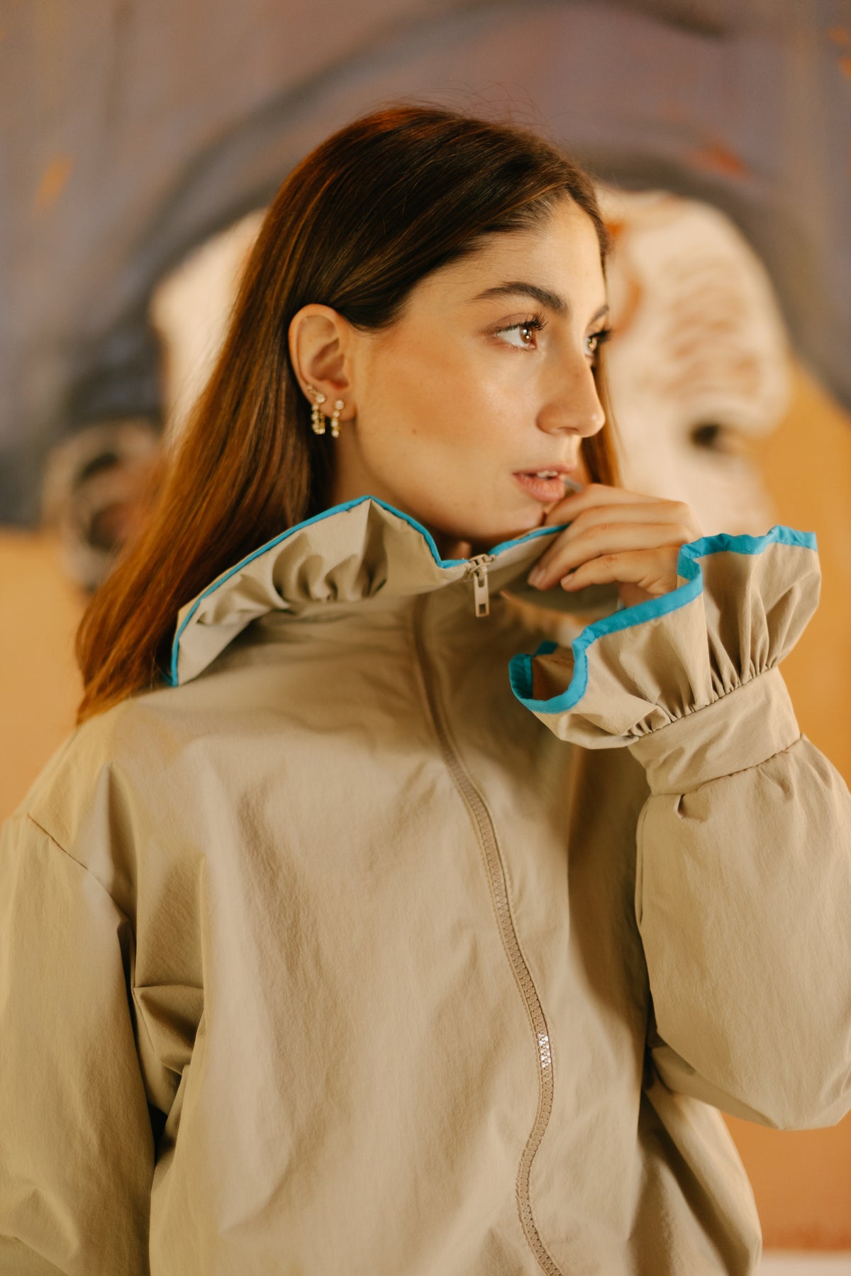 Chaqueta Marisol Beige