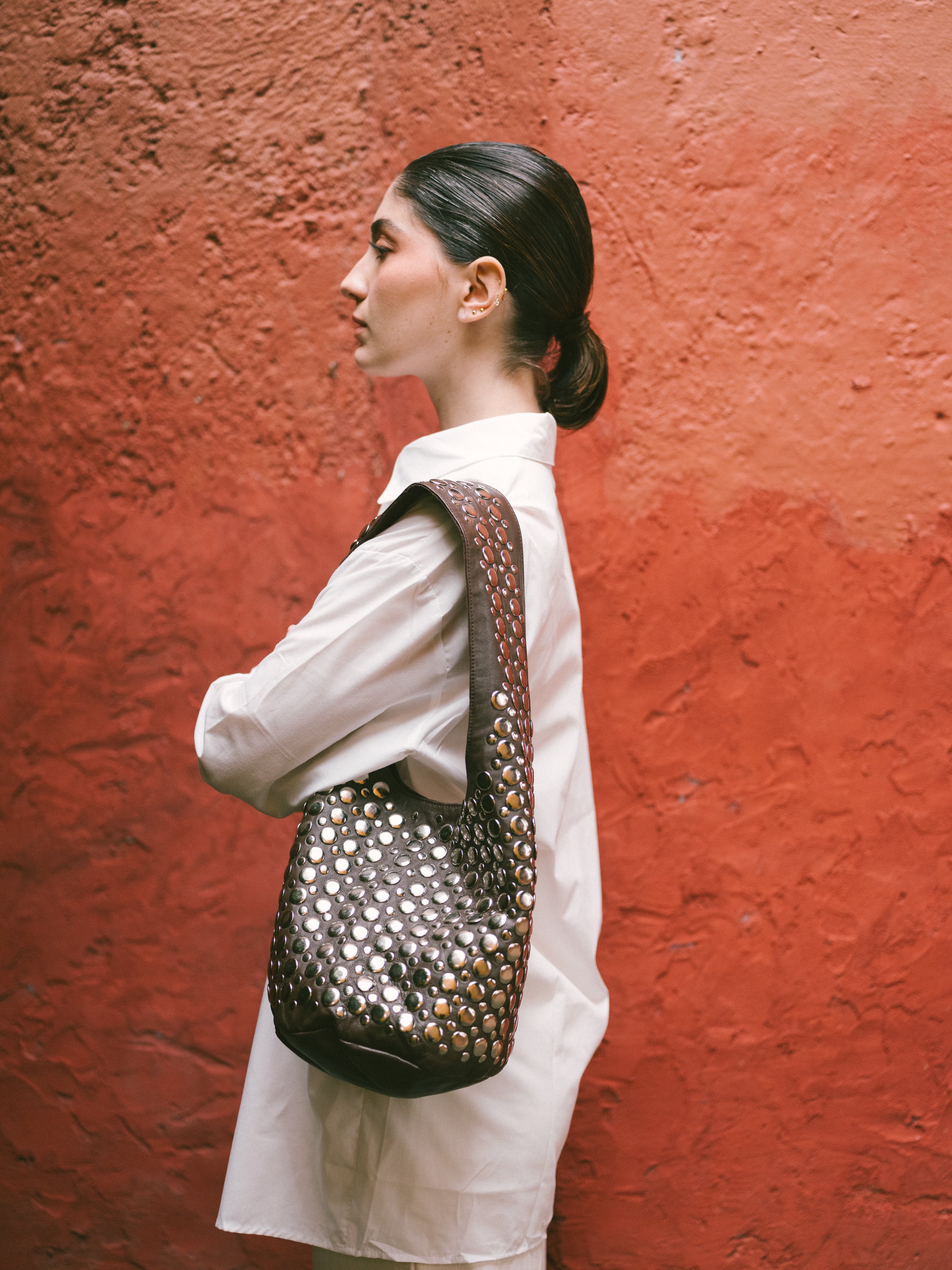 BOLSO "LA PEDRERA" MARRÓN