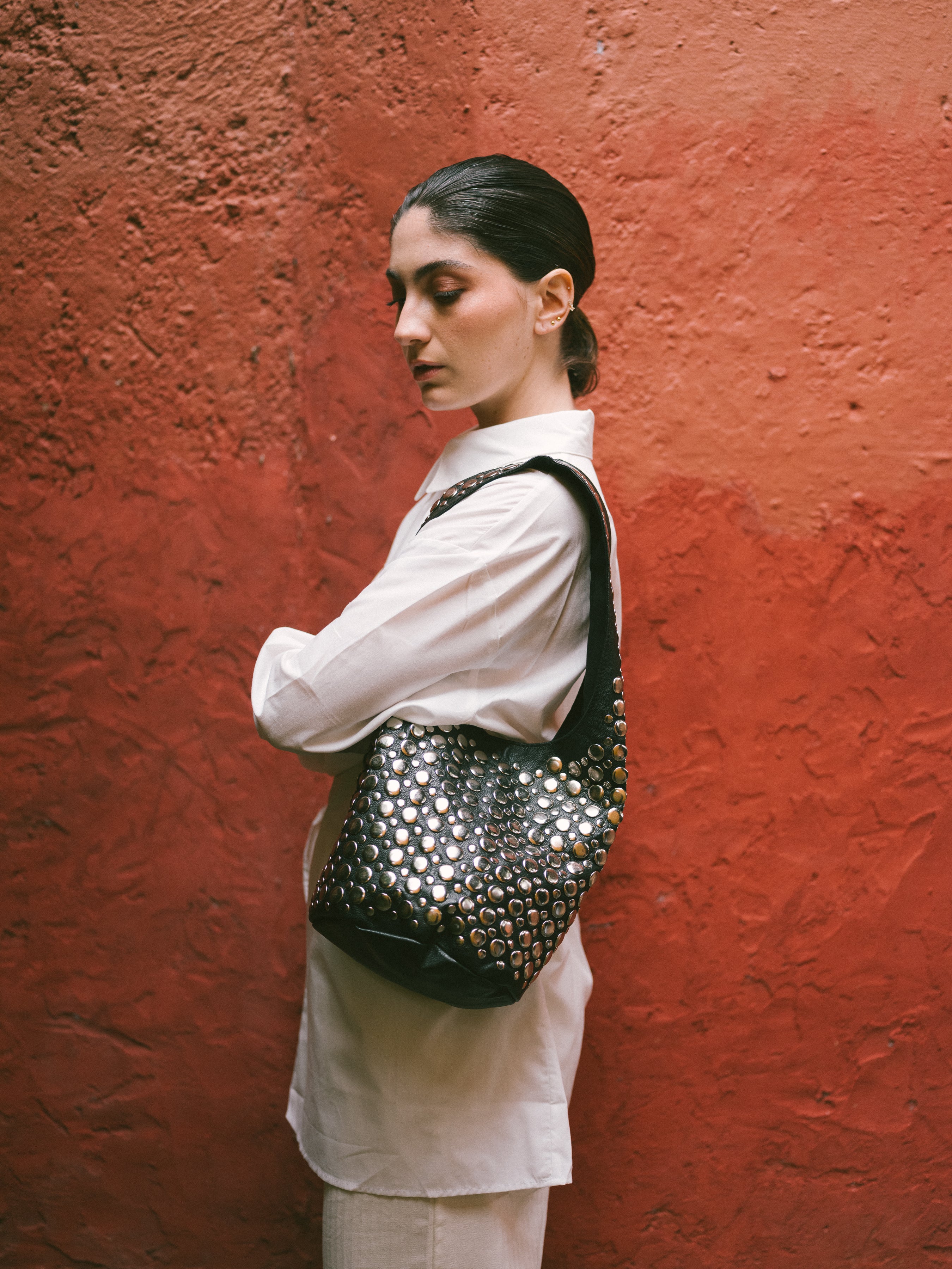 BOLSO "LA PEDRERA" NEGRO